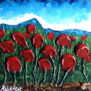 Amapolas en Olot. Gallarets d'Olot.