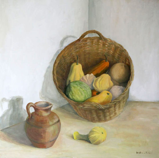 CALABAZAS Oil Canvas Still Life Paintings