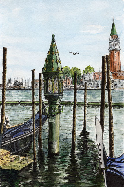 Embarcadero en Venecia