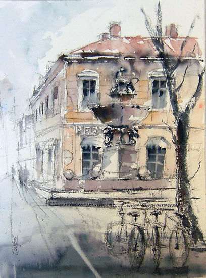 Turku (Finlandia) Watercolour Paper Landscaping