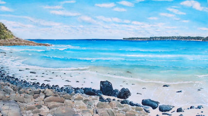 Playa piedras negras