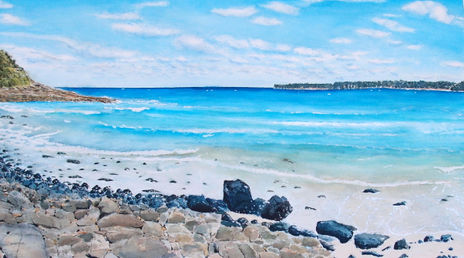 Playa piedras negras