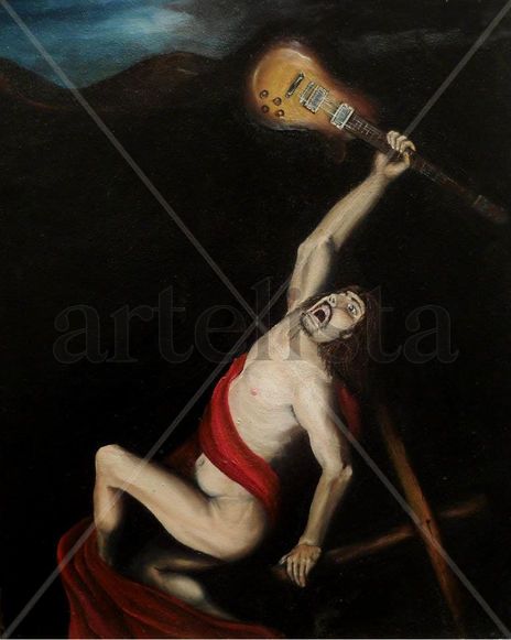Hombre con guitarra
