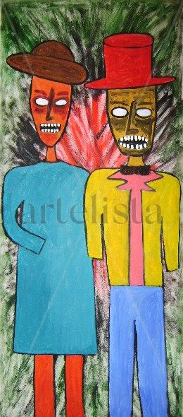 pareja nocturna