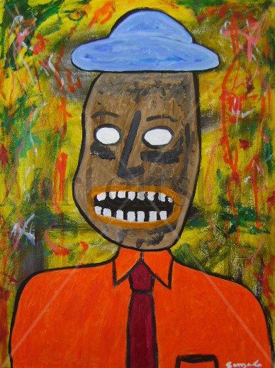 amigo de sombrero Oil Canvas Figure Painting