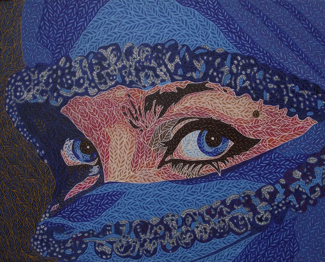 Mirada Acrylic Canvas Portrait