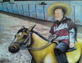 Retrato de Huaso Chileno