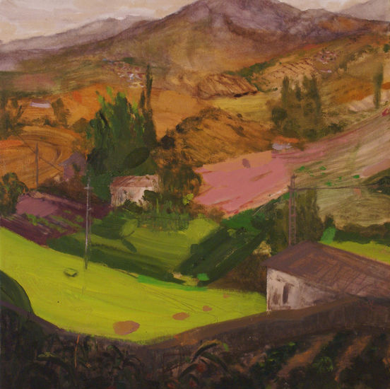 Campos de Priego Oil Canvas Landscaping