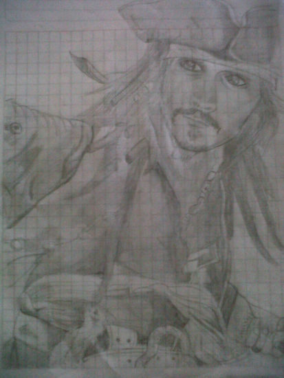 Capitan Jack Sparrow Lápiz