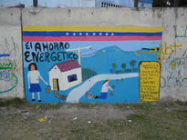 Mural " el ahorro...