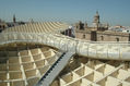 Plaza de la Encarnación o de las setas en Sevilla terraza ejemplo de integración