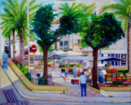 El mercadillo...