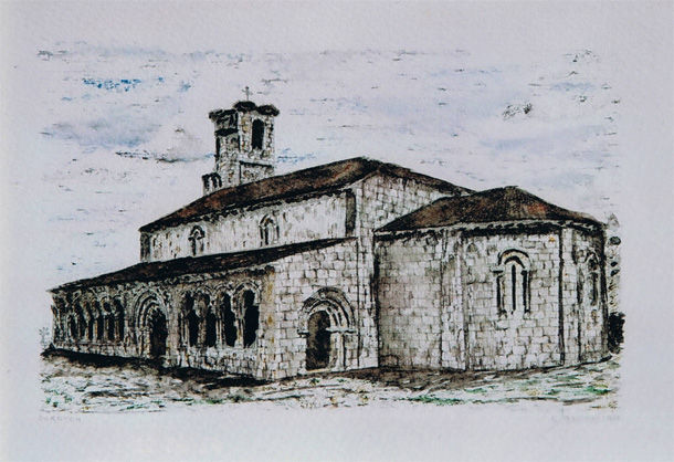 Iglesia Duratón Tinta Papel Otros