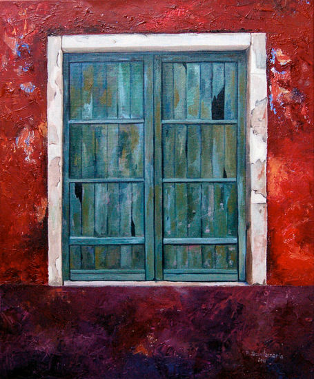 Ventana Verde Oil Canvas Others