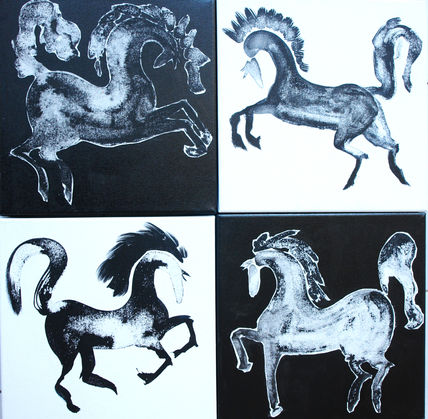 Capuchinos horses