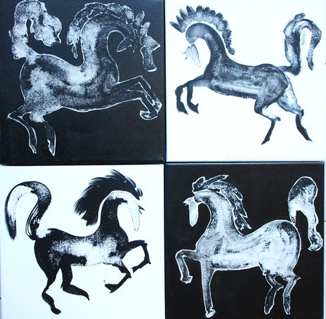 Capuchinos horses