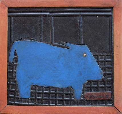 Animal azul