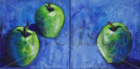 Manzanas verdes...
