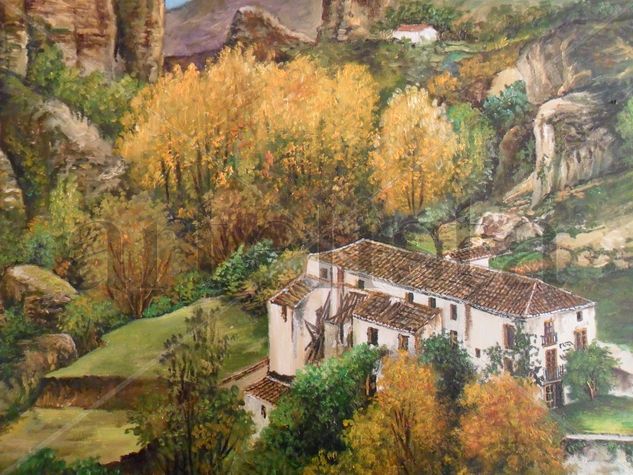 TAJO DE ALHAMA DE GRANADA Oil Canvas Landscaping