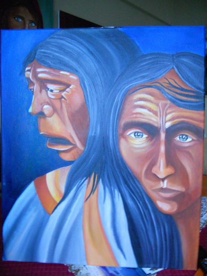 indios Oil Canvas Landscaping