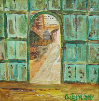 Puerta verde