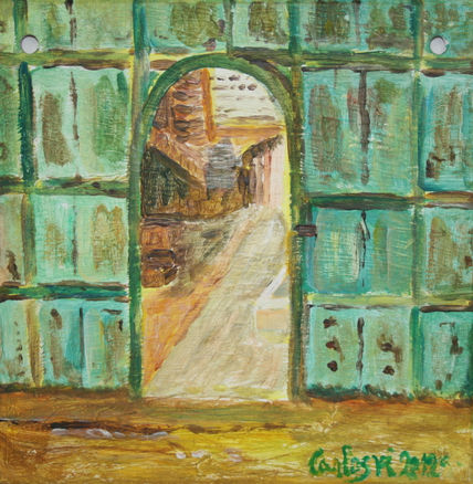 Puerta verde