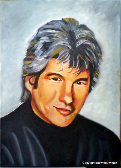 Richard Oil Canvas Portrait