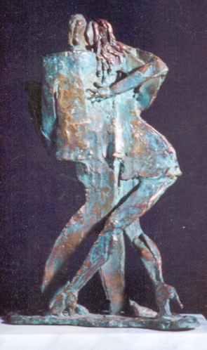 Tangueando Bronce Figurativa