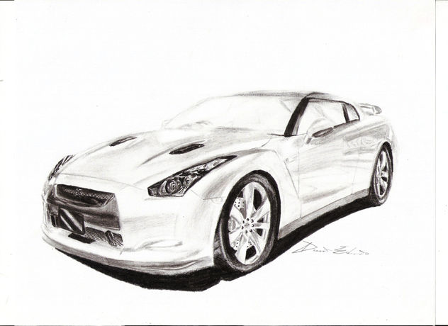 Nissan GTR by Deartist7