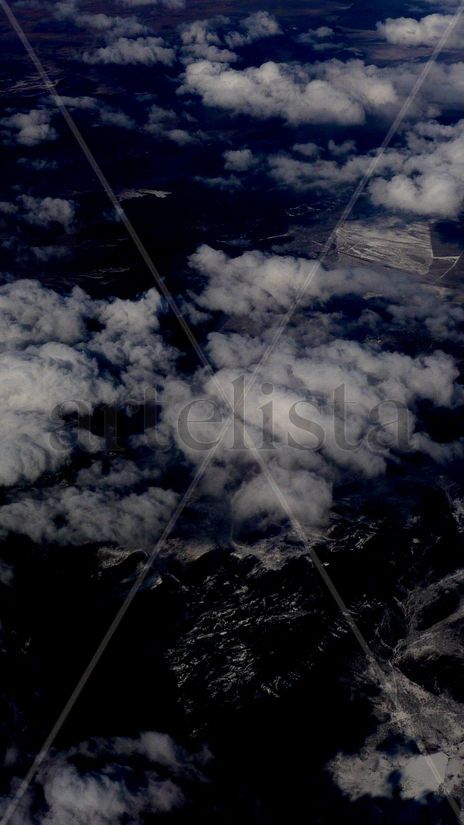 On the air. Clouds...