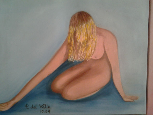 mujeres 1 Oil Canvas Nude Paintings