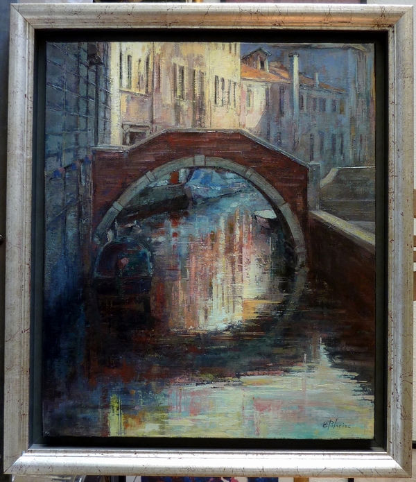 Reflejos bajo el puente
