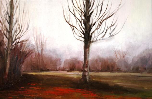 invierno Oil Canvas Landscaping