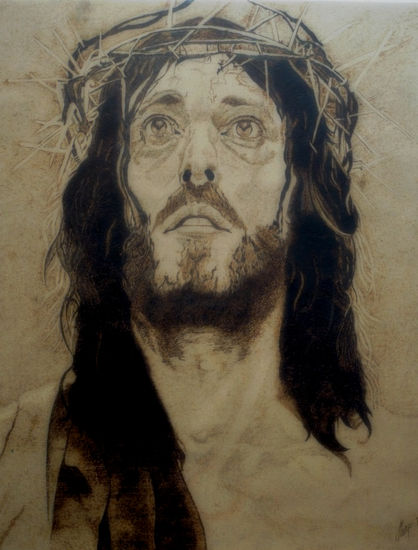 Cristo vivo Monoprint