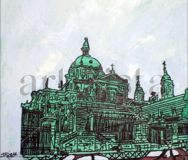 Catedral La Almudena (Madrid) Oil Canvas Others