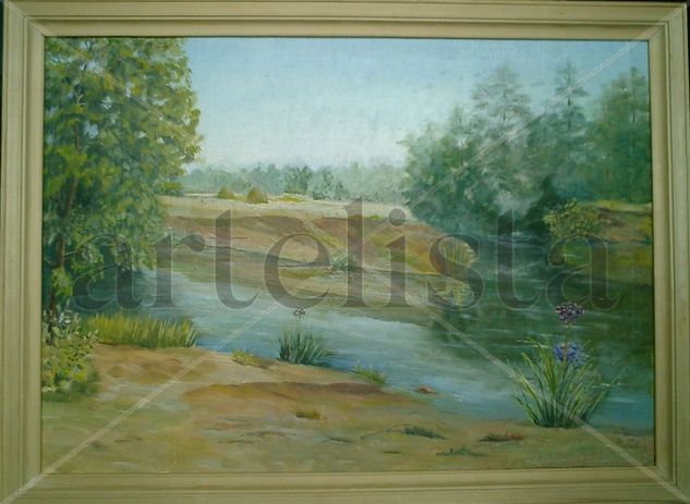 Lac du Ken Oil Canvas Landscaping