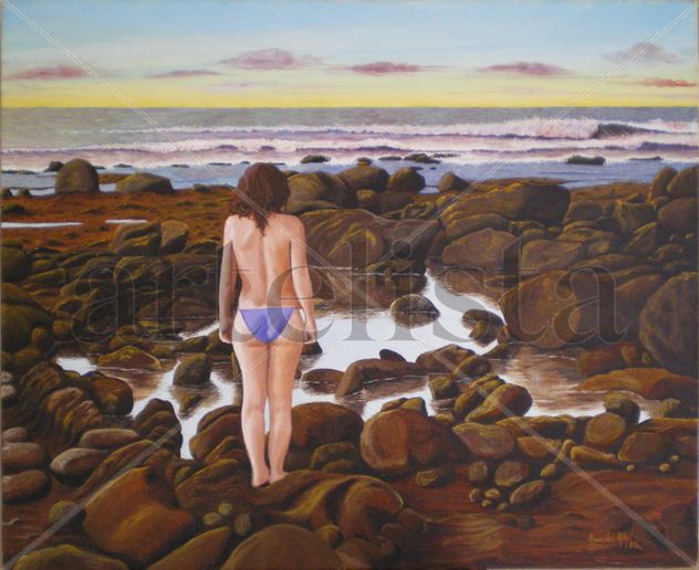 Chica en la playa