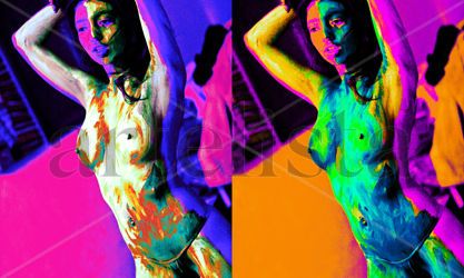 Erotic pop art.
