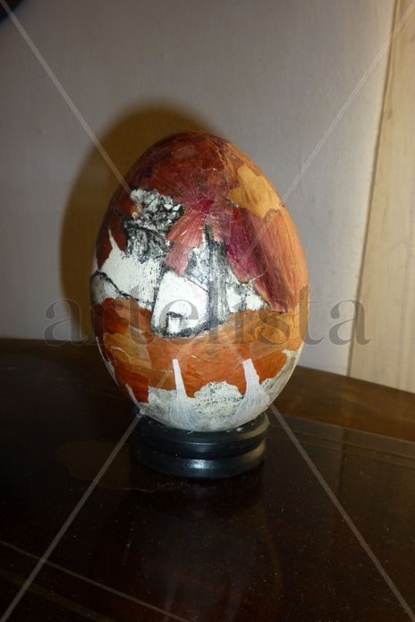 Serie Huevos de ñandú