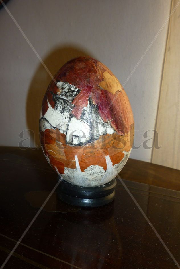 Serie Huevos de ñandú