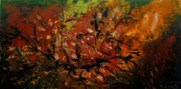 abstracto 14 serie la  inquisición Oil Canvas Others