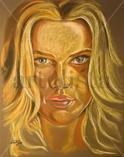 Ensayo Pastel Paper Portrait