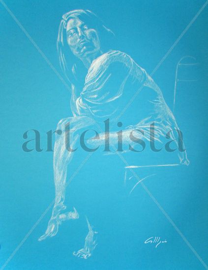 Estudio Pastel Paper Figure Painting