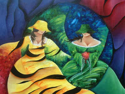 ''pasiones en su havitad'' Oil Canvas Others