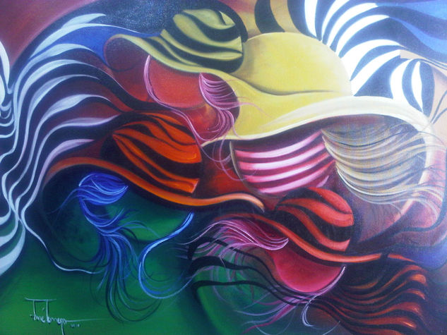 ''Fusion de pasiones Oil Canvas Others