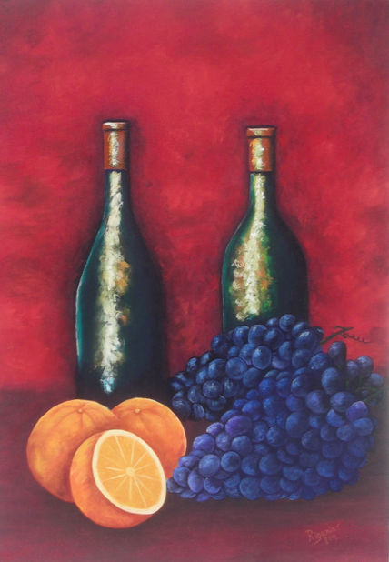 Uvas y naranjas