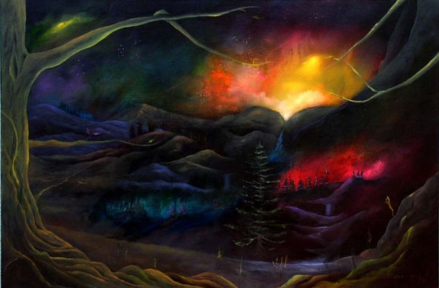 zodiacal Oil Canvas Landscaping