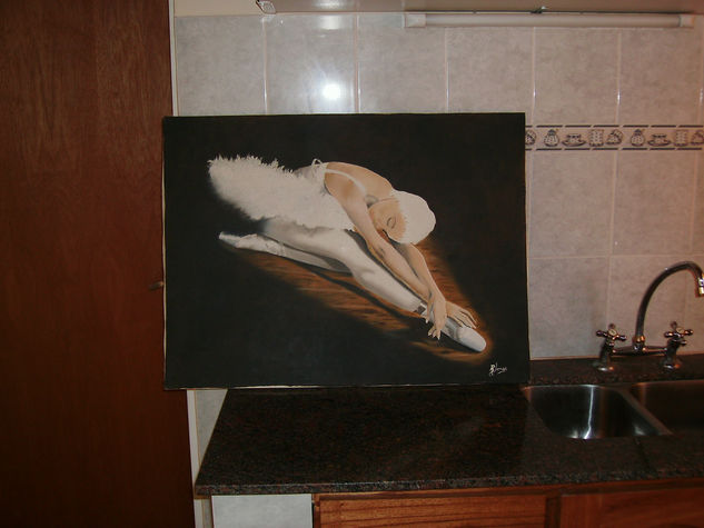 bailarina Oil Canvas Landscaping