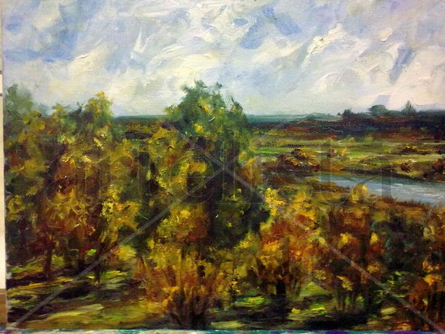 OTOÑO I Oil Canvas Landscaping