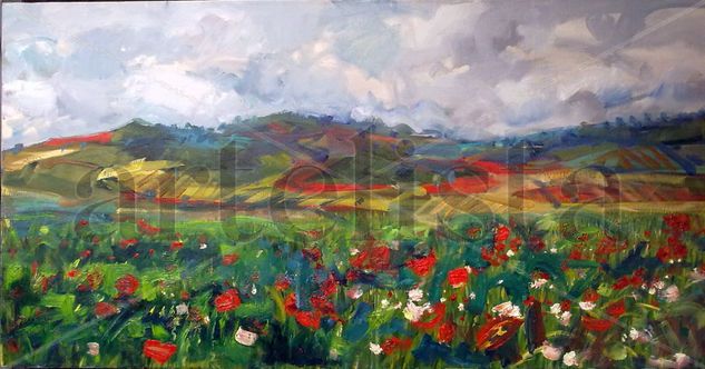 CAMPOS DE CASTILLA I Oil Canvas Landscaping